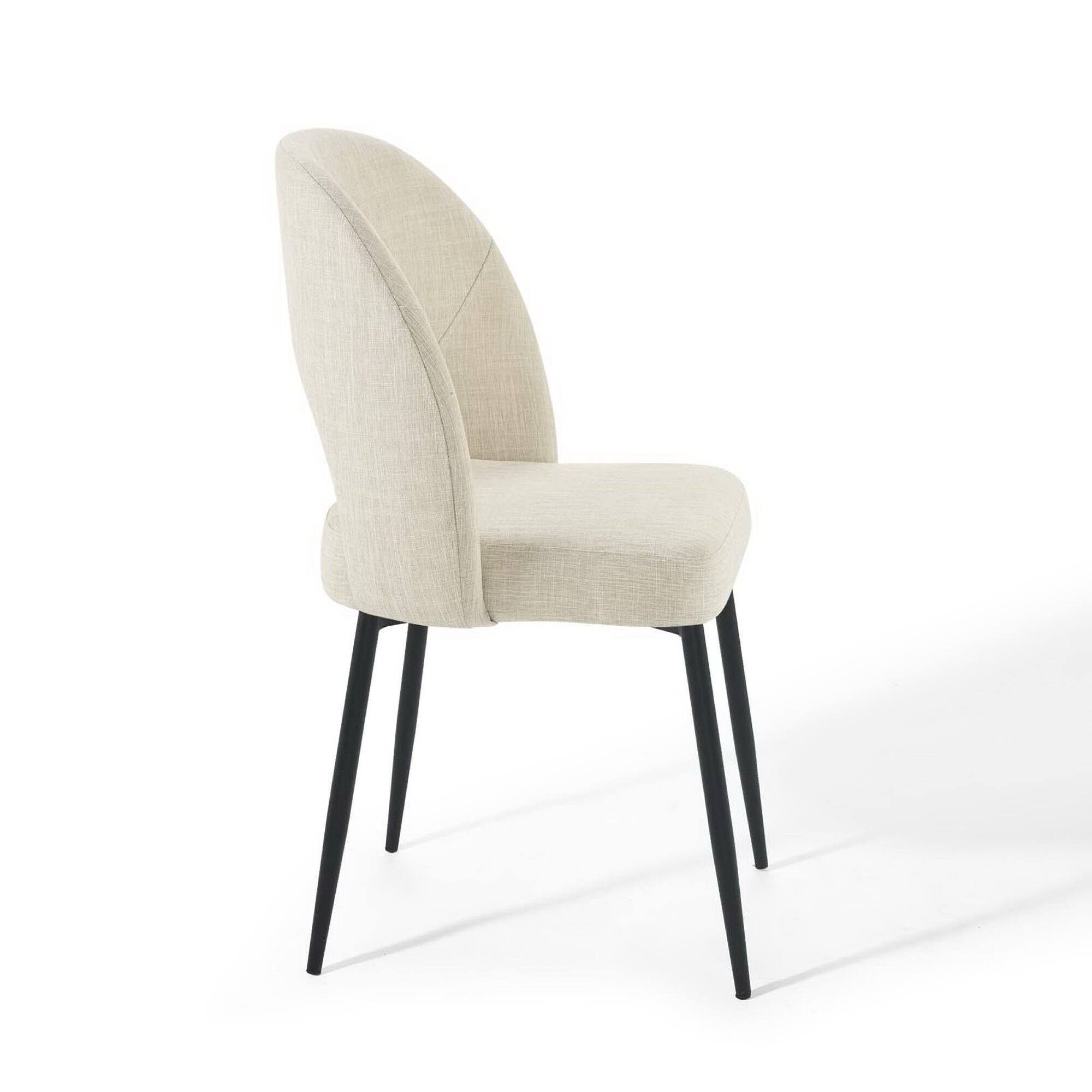 Alt View 1. Modway - Rouse Upholstered Fabric Dining Side Chair by Modway - Brown.