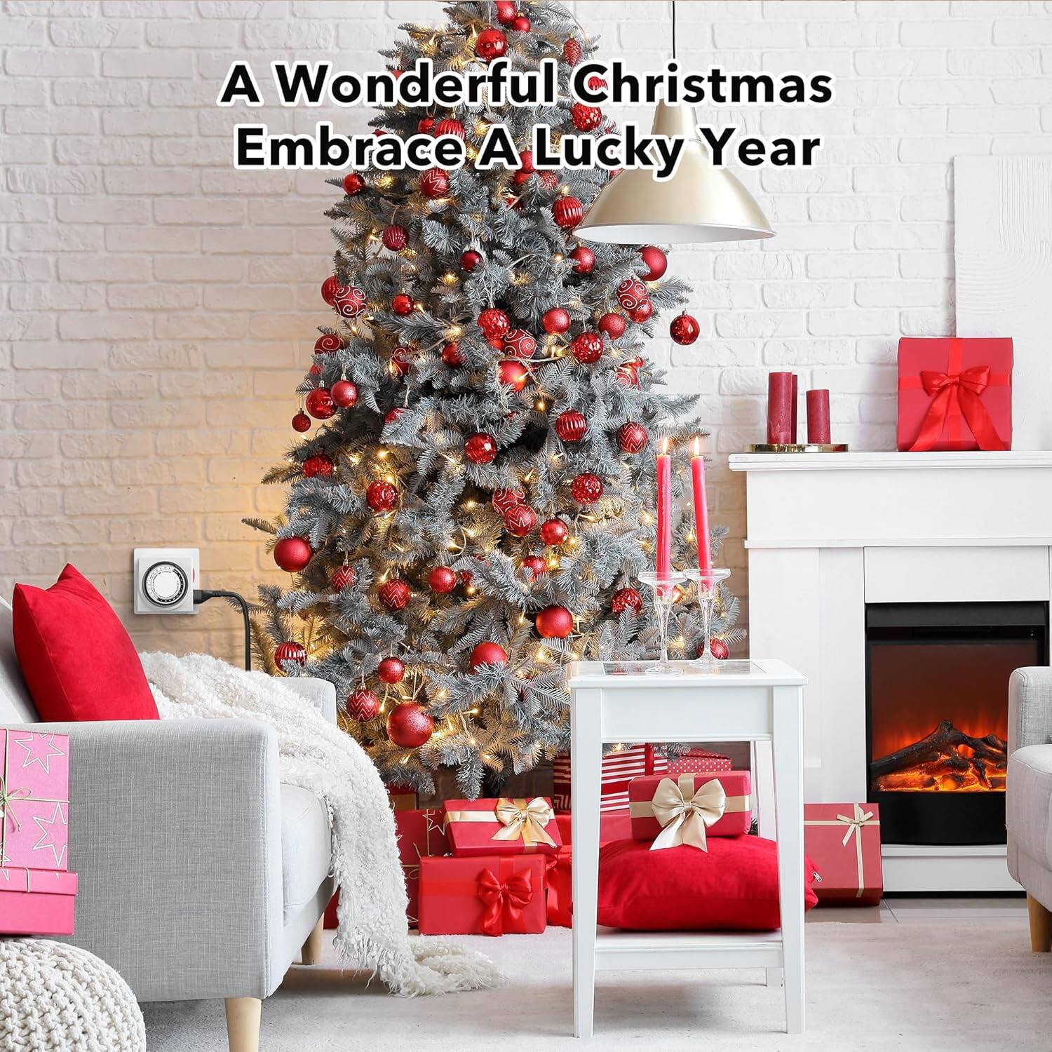 A Wonderful Christmas Embrace A Lucky Year