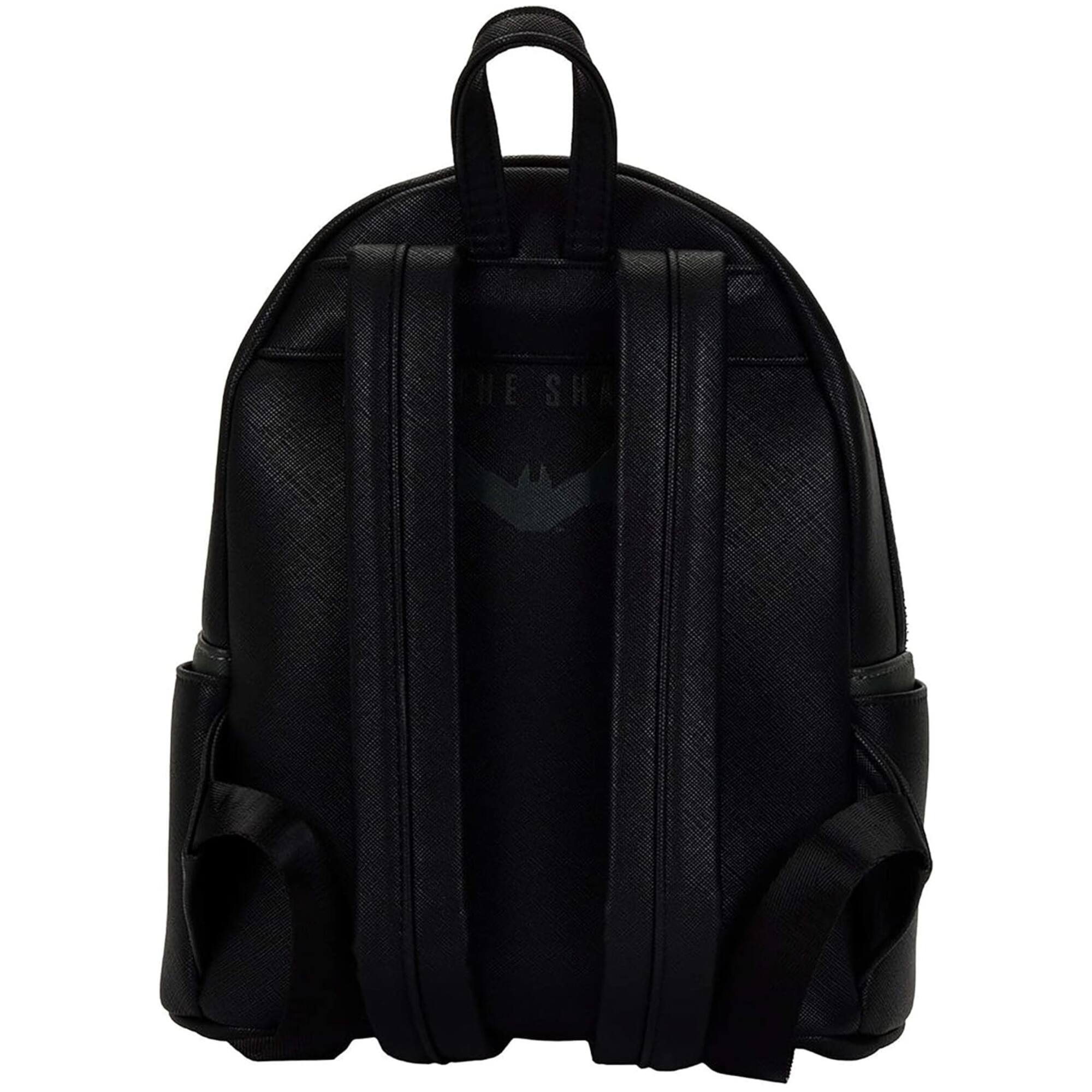 Alt View 5. LoungeFly - Loungefly Dc The Batman All Black Mini Backpack, The Dark Knight - Multicolored.