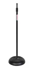 Front. Stageline - Stageline MS603B Microphone Stand. Black - "NA".