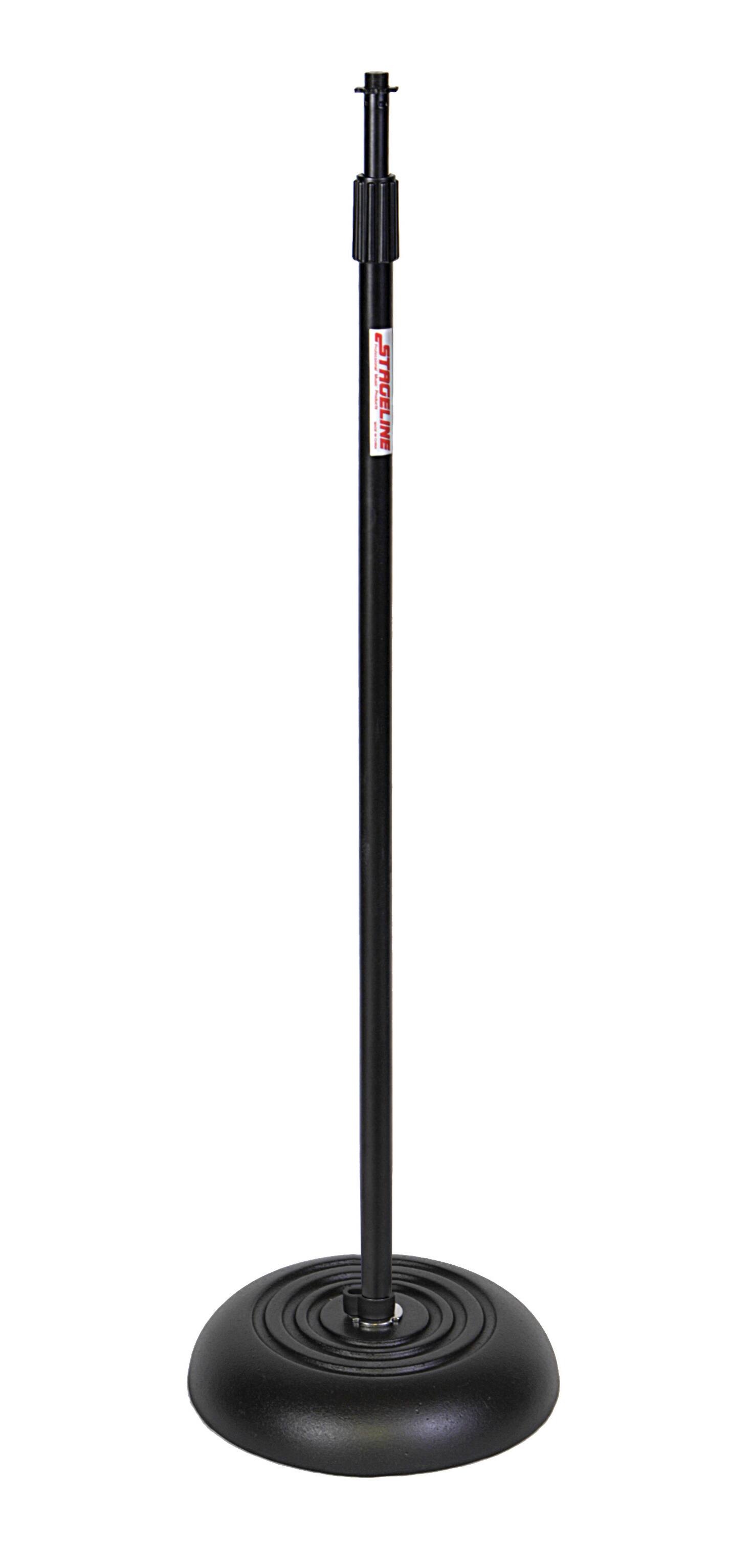 Front. Stageline - Stageline MS603B Microphone Stand. Black - "NA".