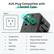 AUS Plug Compatible with 1 Socket Type
Type I
- Argentina
- Australia
- Fiji
- Kiribati
- Nauru
- New Zealand
- Papua New Guinea
- Solomon Islands
- Tonga
- and many more...