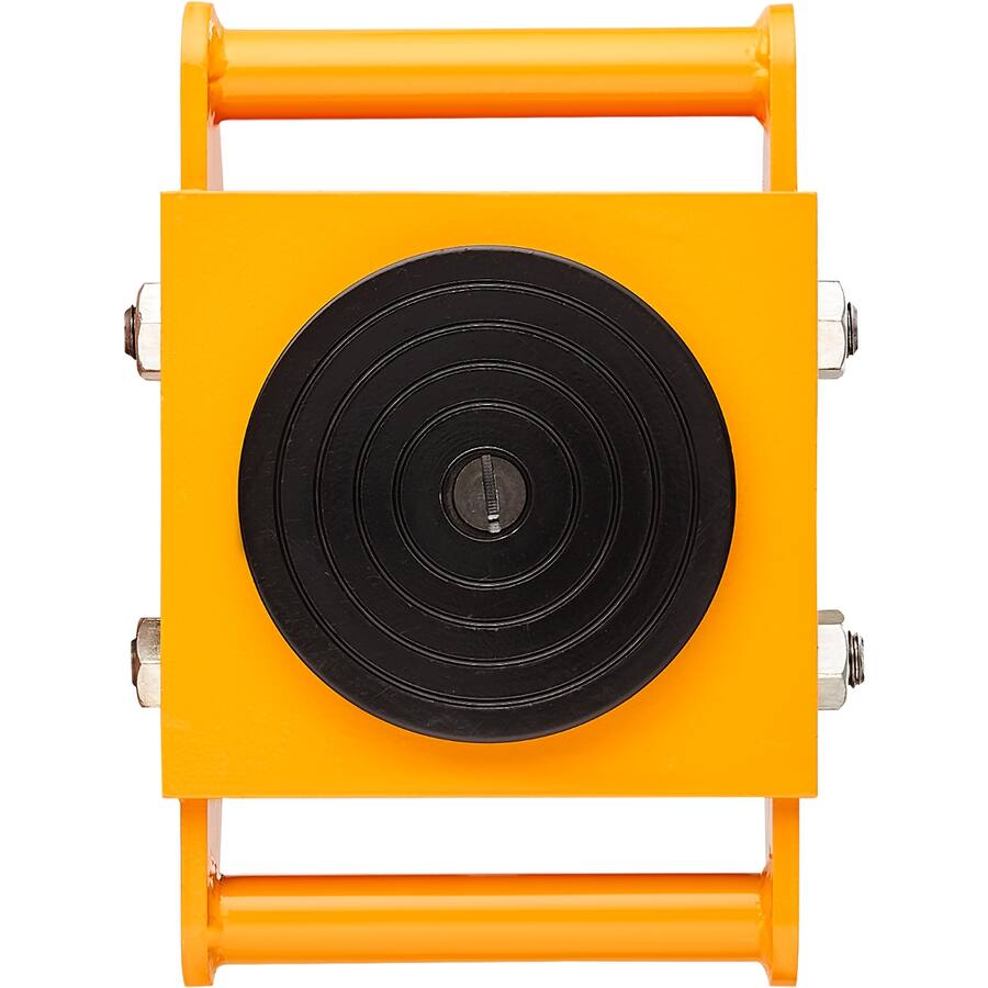 Rotating Machine Dolly Ropilly 4 Piece Machinery Skate Dolly Set, Heavy Duty Carbon Steel ...