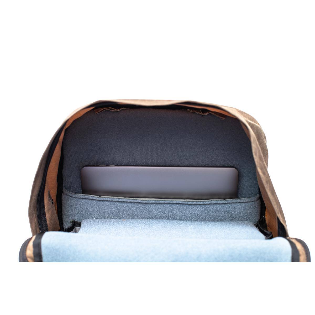 Alt View 9. Domke - Domke Backpack, Ruggedwear Brown.