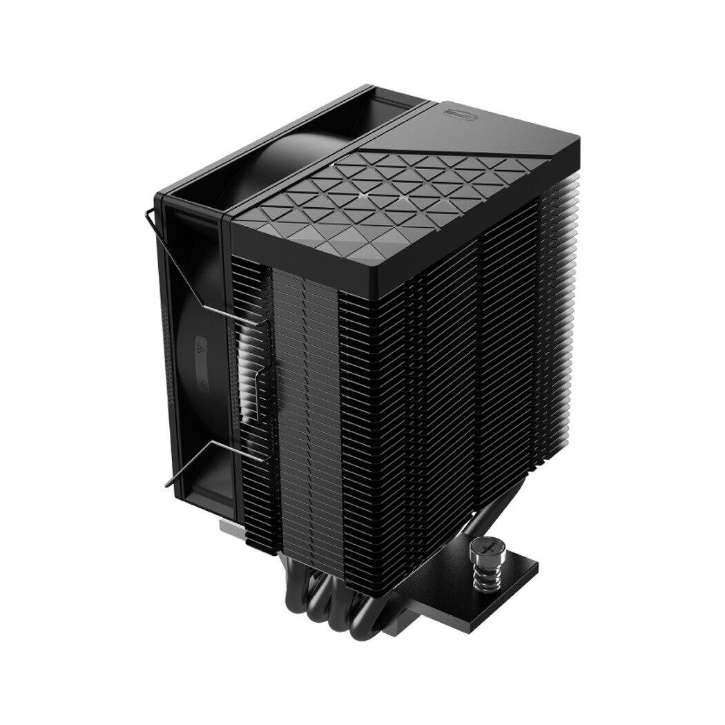 Alt View 1. PCCOOLER - R400 CPU Air Cooler, 4 Heat pipes - Black.