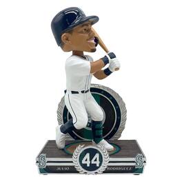 FOCO - Julio Rodriguez Seattle Mariners 8" Exclusive Elite Icon Bobblehead - Multicolor