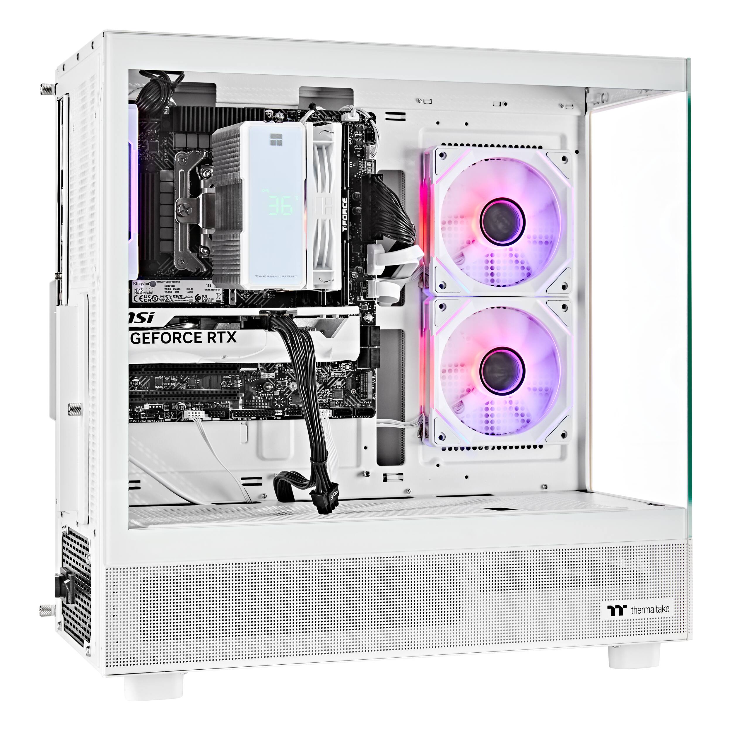 TECHWHIZ CrystalForge PC ( Intel Core i7 14700KF RTX 5070 32