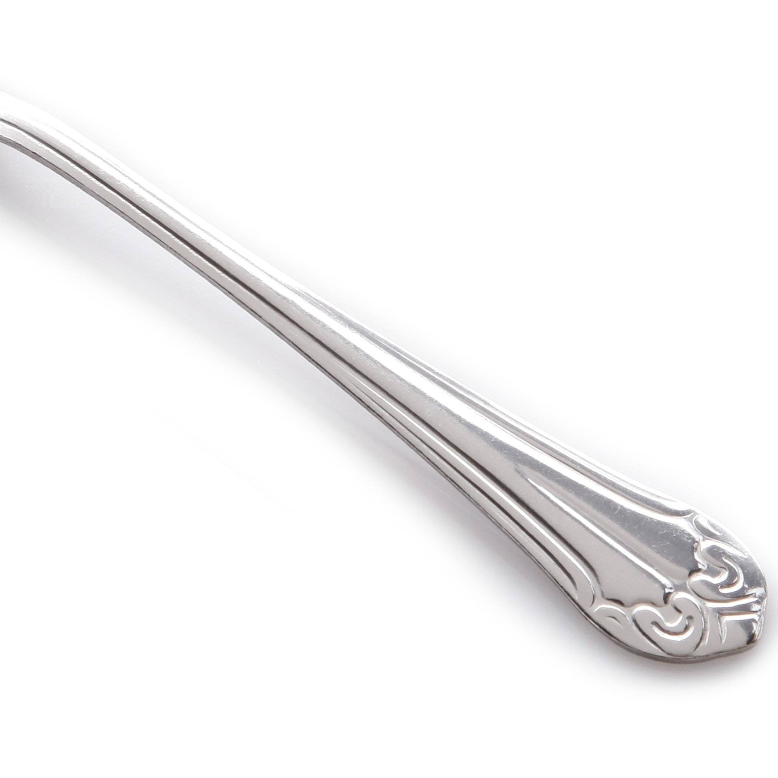 Alt View 3. Gibson - Gibson Home Mariano 24 Piece Flatware Set - Silver.