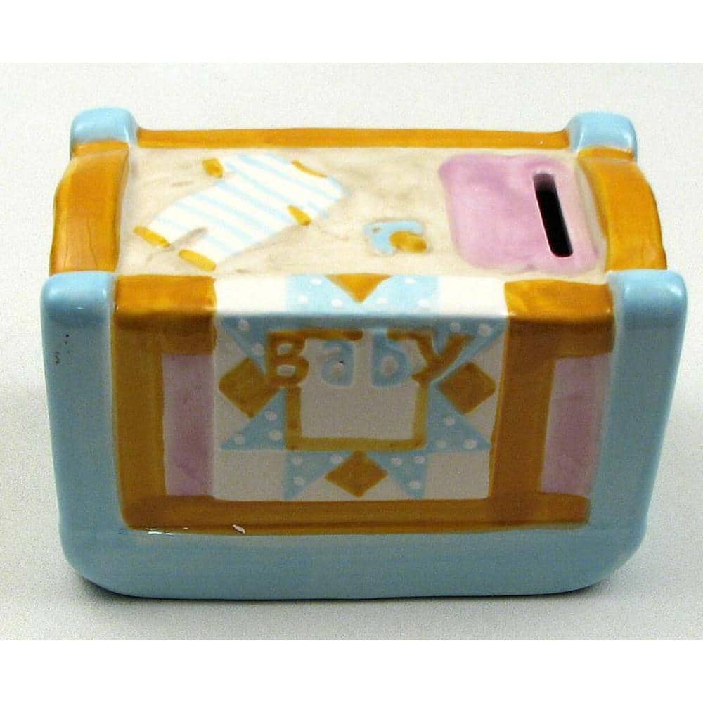 BreeBe - Baby Crib Money Bank - Multicolor