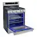 Alt View 9. LG - 30-in Wide 6.3 Cu. Ft. Freestanding Gas True Convection Smart Range with 5 Burners, Air Fry and UltraHeat 20K Burner - PrintProof Stainless Steel.