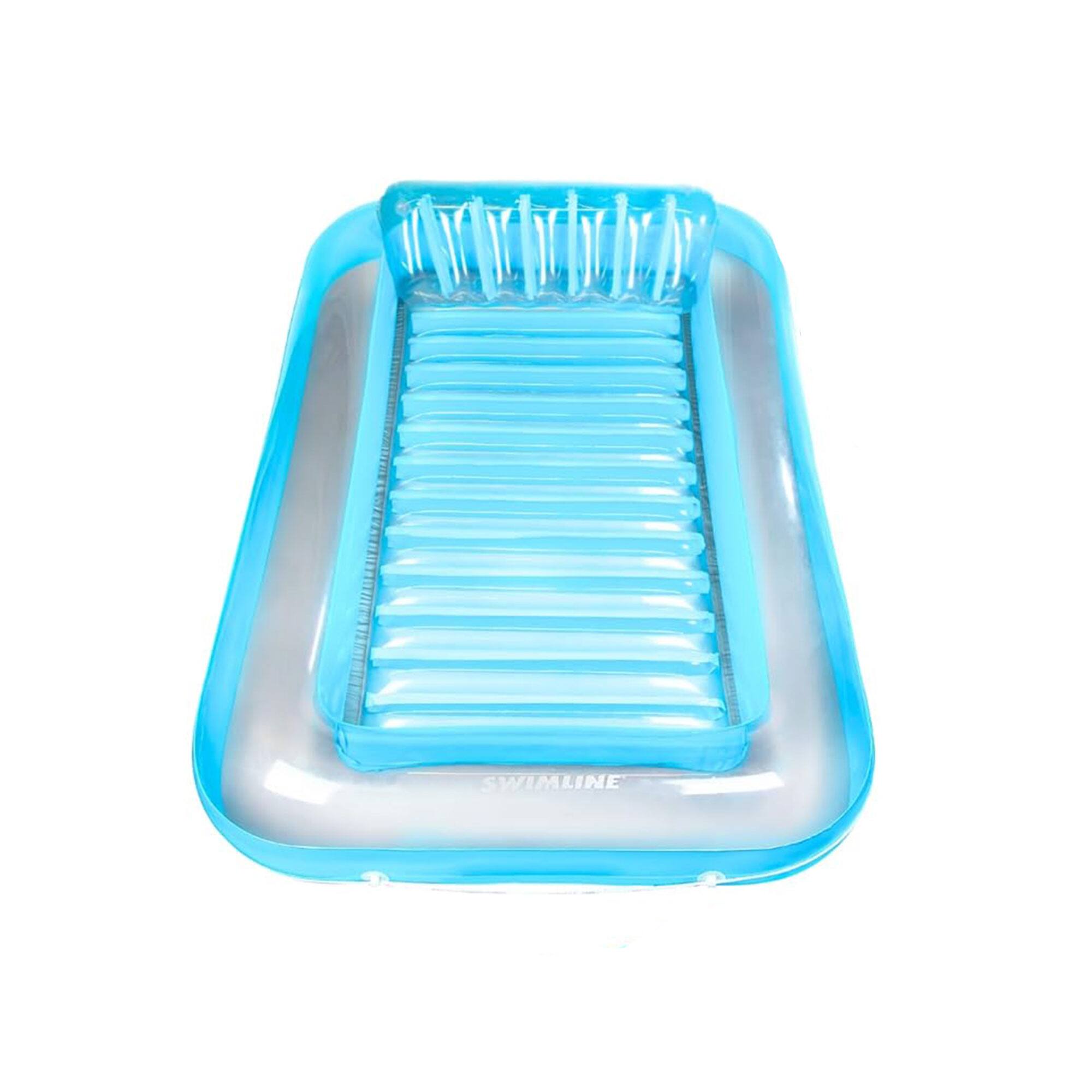 Swimline - Original Suntan Tub Relaxing Outdoor Cushioned Water Lounge Float - Blue price history on PriceWatchPro