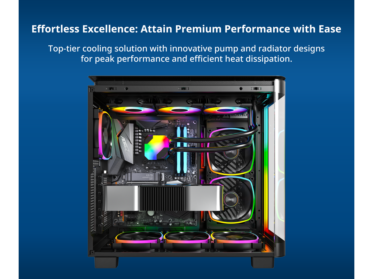 Effortless Excellence: Attain Premium Performance with Ease

Top-tier cooling solution with innovative pump and radiator designs for peak performance and efficient heat dissipation.