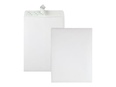 Alt View 2. Quality Park - Redi-Strip Catalog Envelopes, 9" x 12", 100/Box - White Wove.