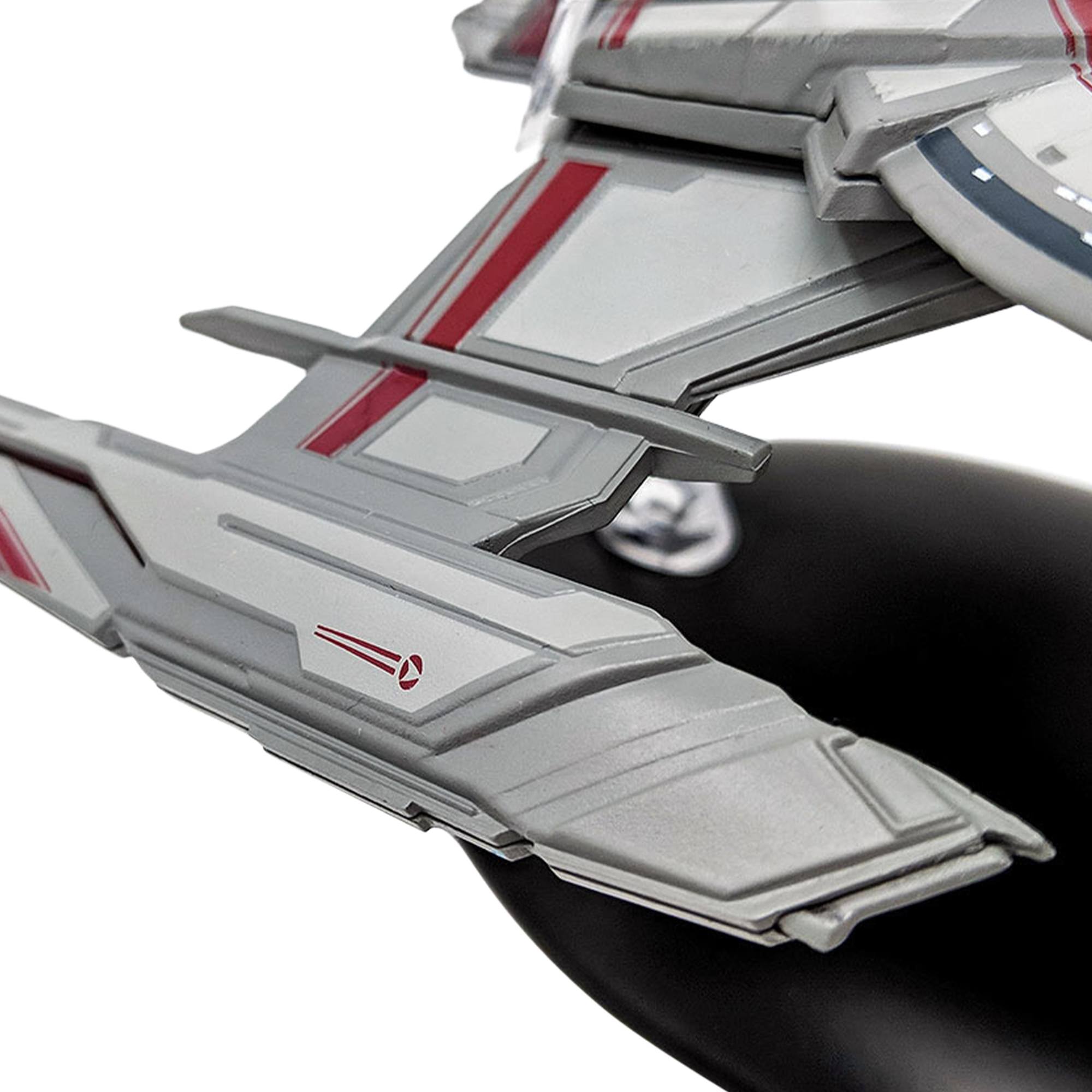 Alt View 3. Eaglemoss - Eaglemoss Star Trek Starship Replica | USS Shenzhou XL - Grey.