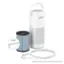 Alt View 14. Pure Enrichment - 2-in-1 True HEPA Replacement Filter for the PureZone Mini Portable Air Purifier (PEPERSAP) - Grey.