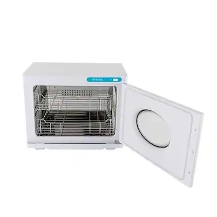 Front. Stock Preferred - 23L Electric Hot Towel Warmer & UV Sterilizer Cabinet - White.