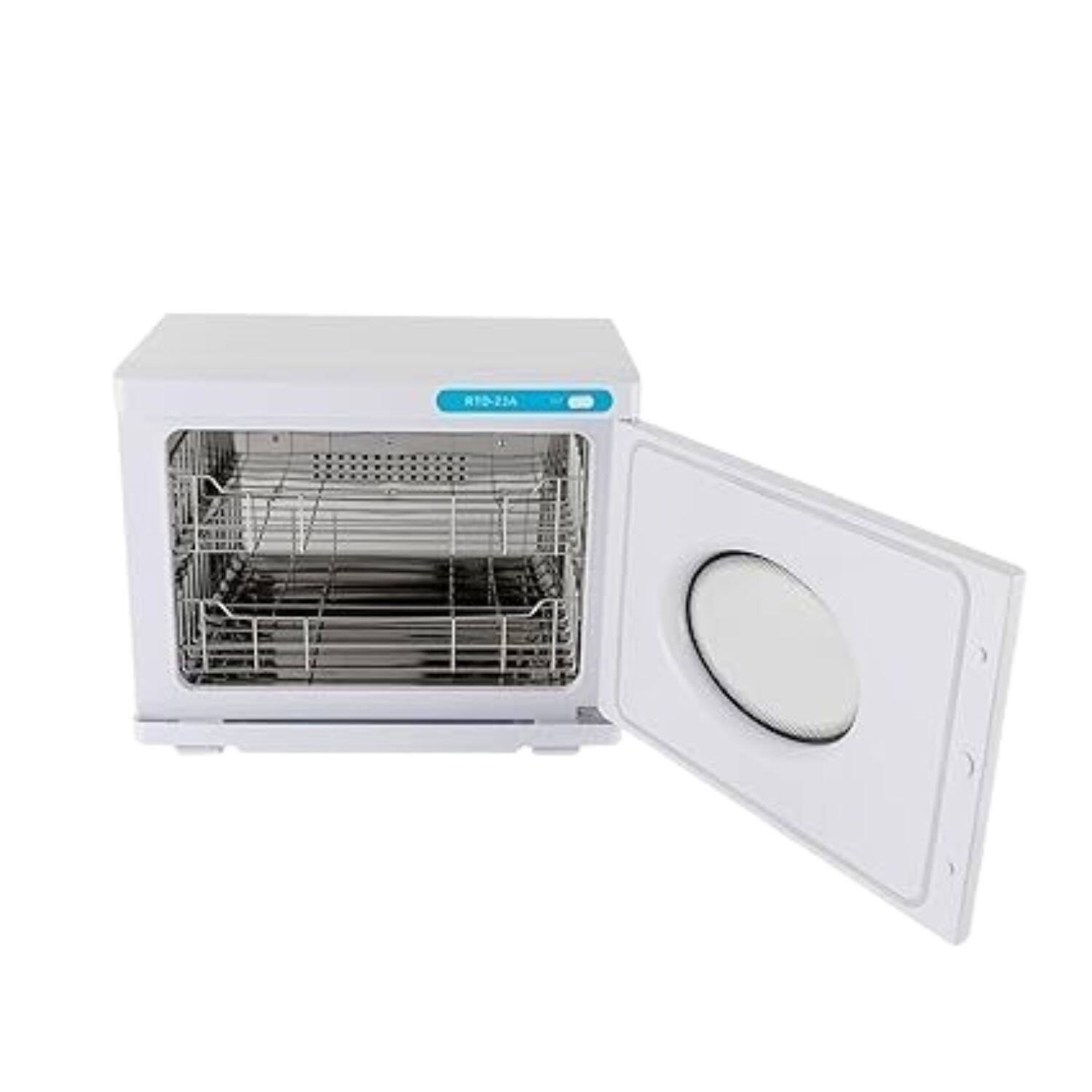 Front. Stock Preferred - 23L Electric Hot Towel Warmer & UV Sterilizer Cabinet - White.