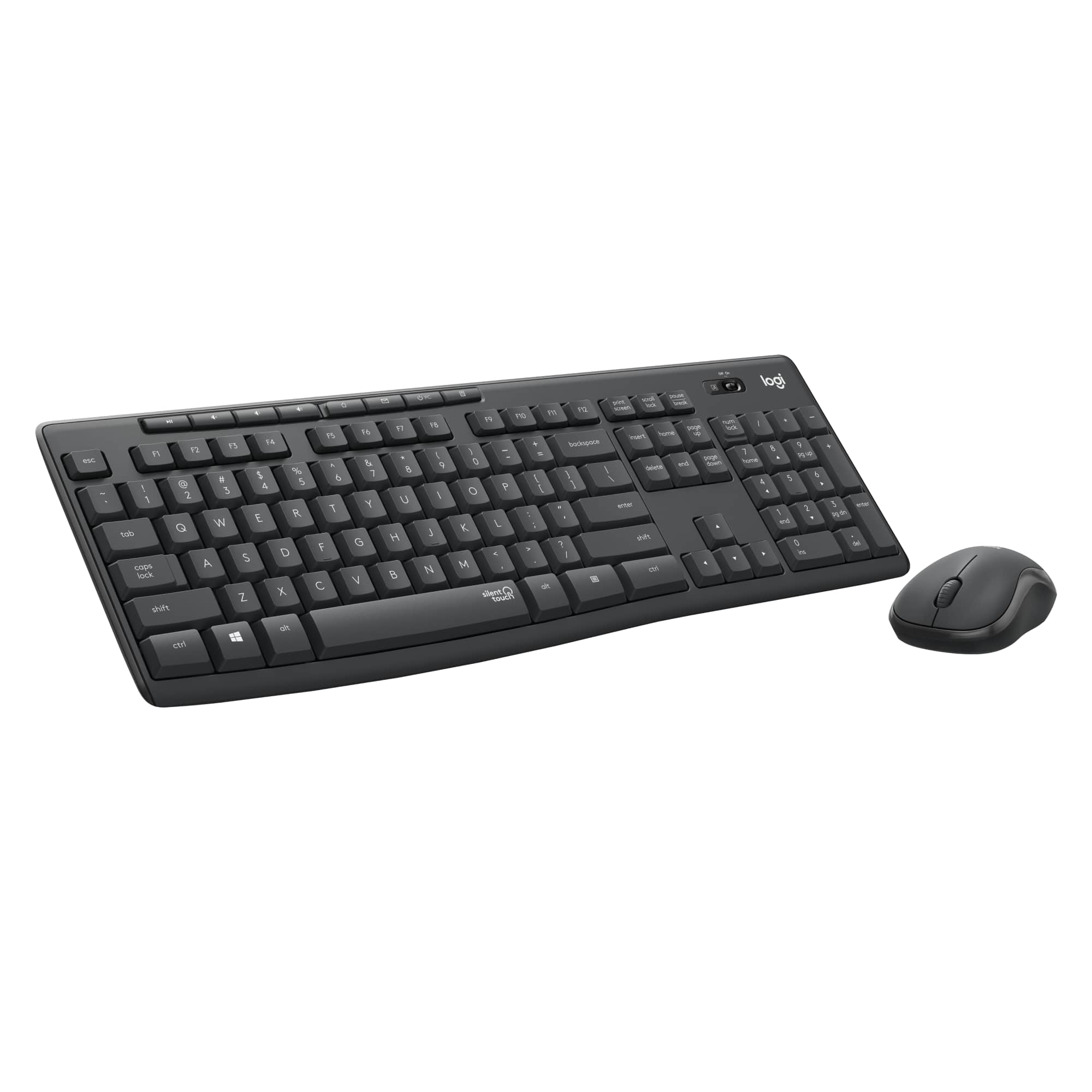 Logitech MK295 Full-size Wireless Keyboard and Mouse Combo for