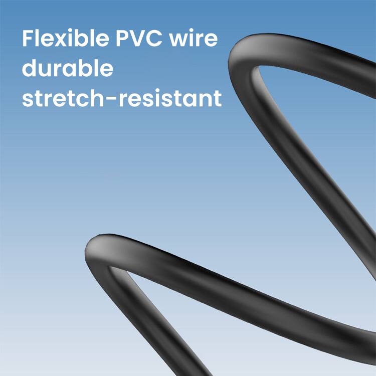 Flexible PVC wire  
durable  
stretch-resistant