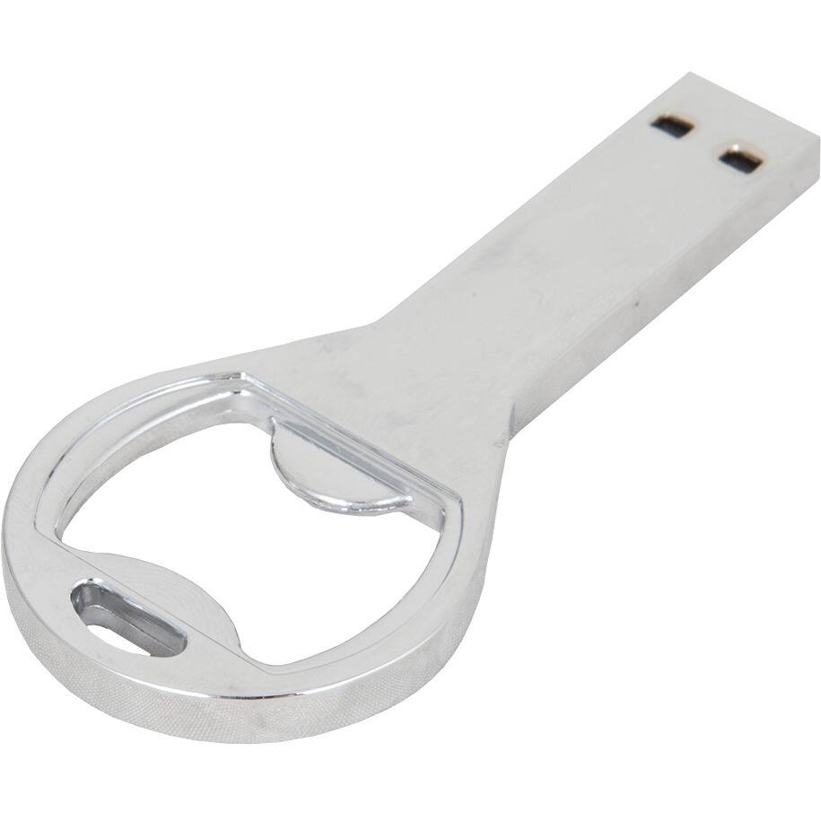 Alt View 1. Urban Factory - Urban Factory Funny USB Memory Stick - Bottle Opener - 16 GB - USB 2.0 - Aluminum Gray - Aluminum Gray.
