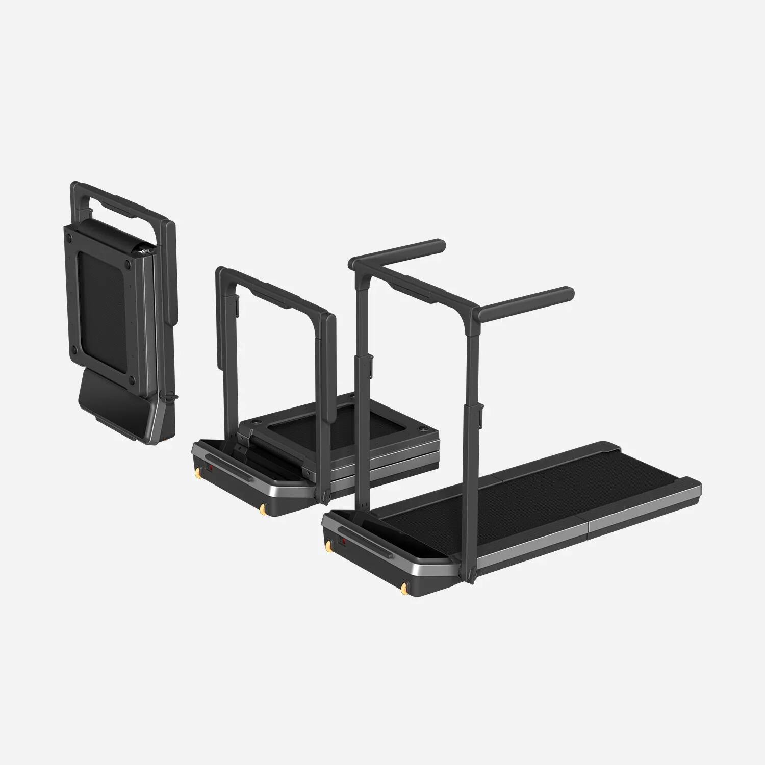 Alt View 1. WalkingPad - WALKINGPAD Z3 HYBRID+ FOLDABLE TREADMILL - Black.