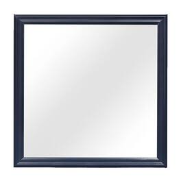 Global Furniture USA - Traditional Glam Charlie Mirror - Blue