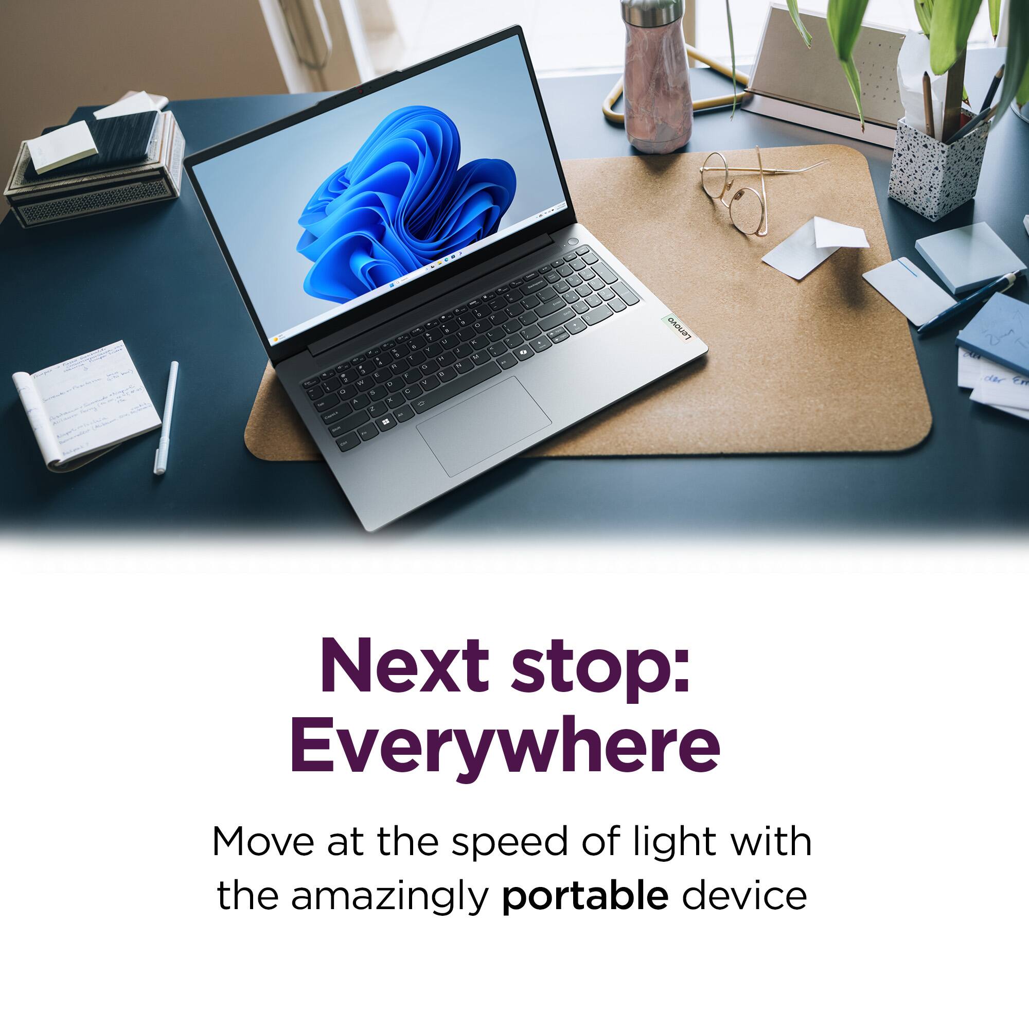Next stop: Everywhere

Move at the speed of light with the amazingly portable device