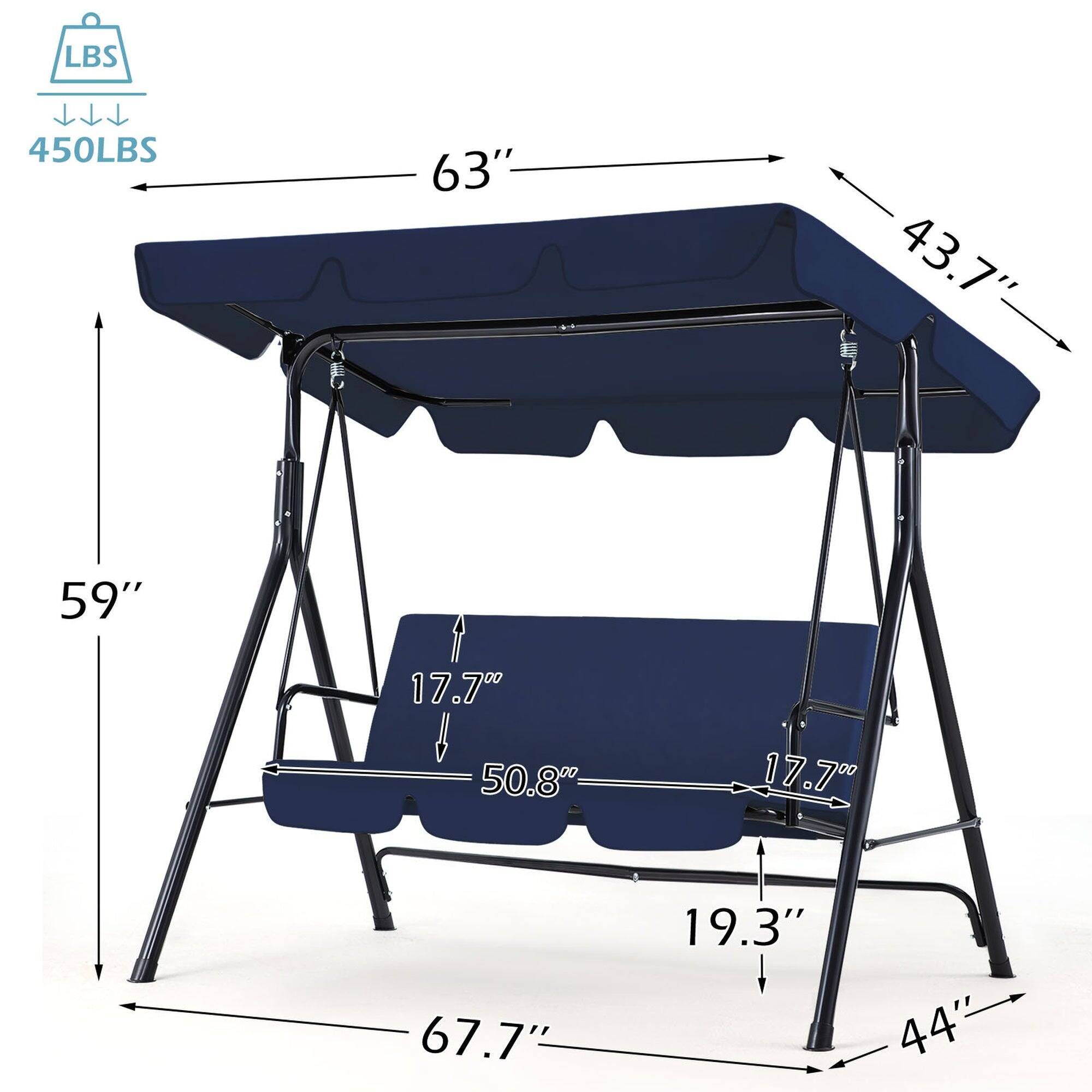 LBS 450LBS  
63"  
43.7"  
59"  
17.70  
50.8  
17.70  
67.7"  
19.3"  
44"
