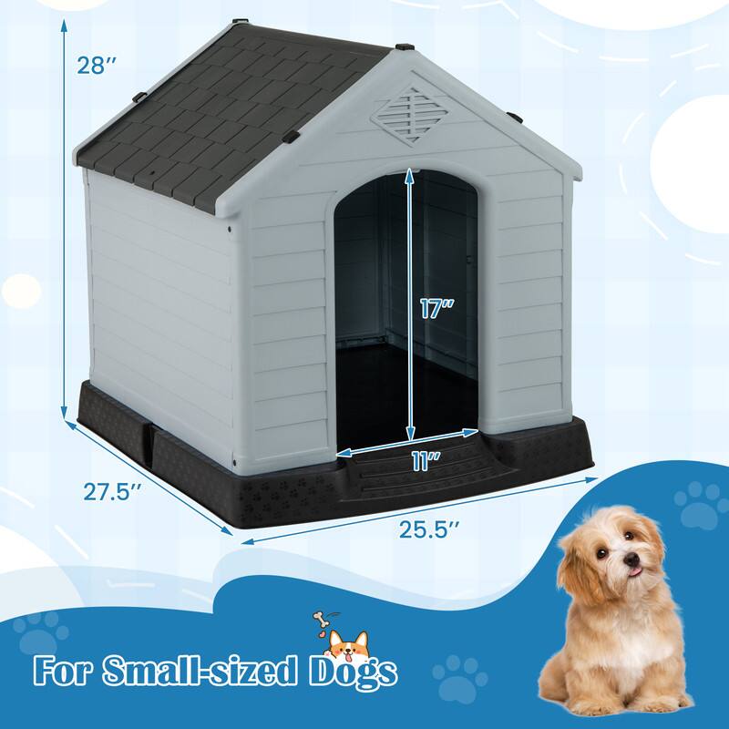 28"  
17"  
27.5"  
11"  
25.5"  

For Small-sized Dogs