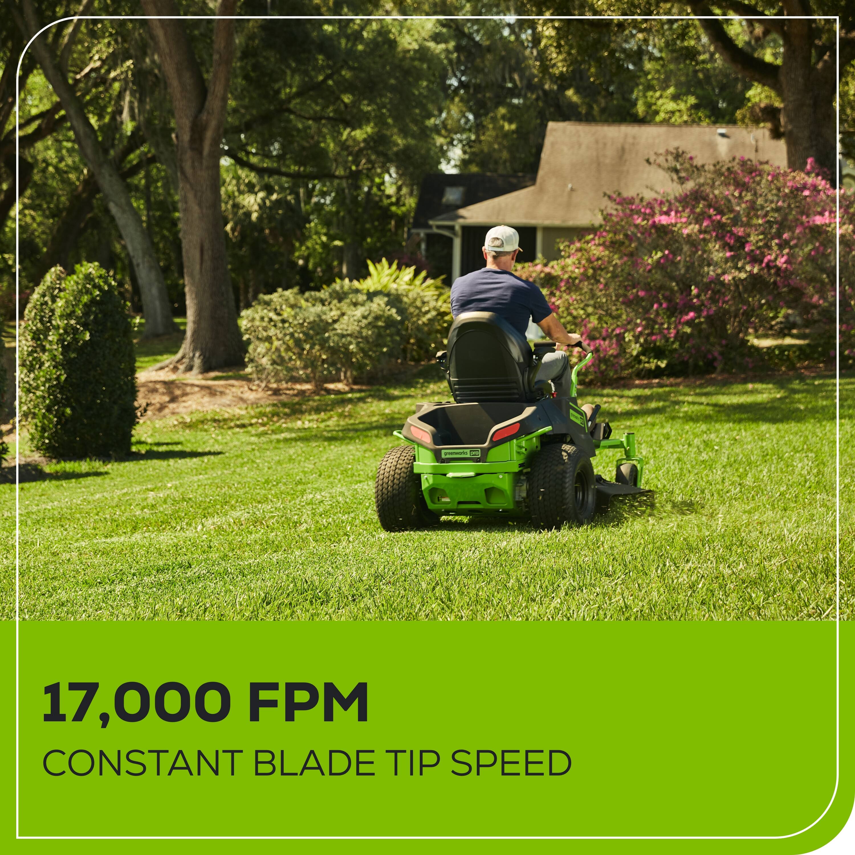 17,000 FPM CONSTANT BLADE TIP SPEED