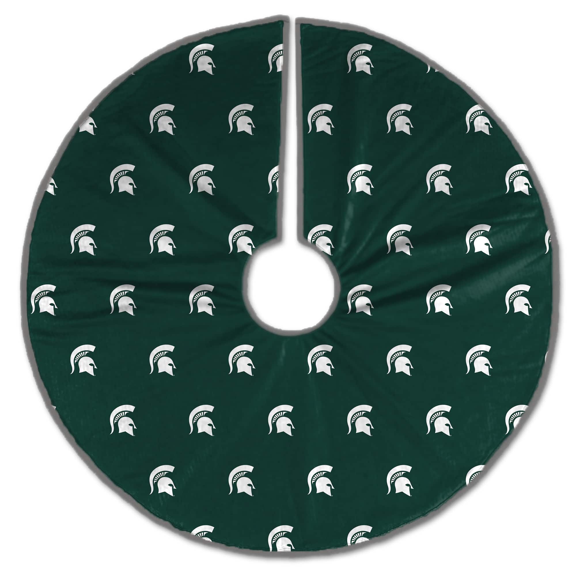 Pegasus - Michigan State Spartans Microplush Christmas Tree Skirt - Multicolor