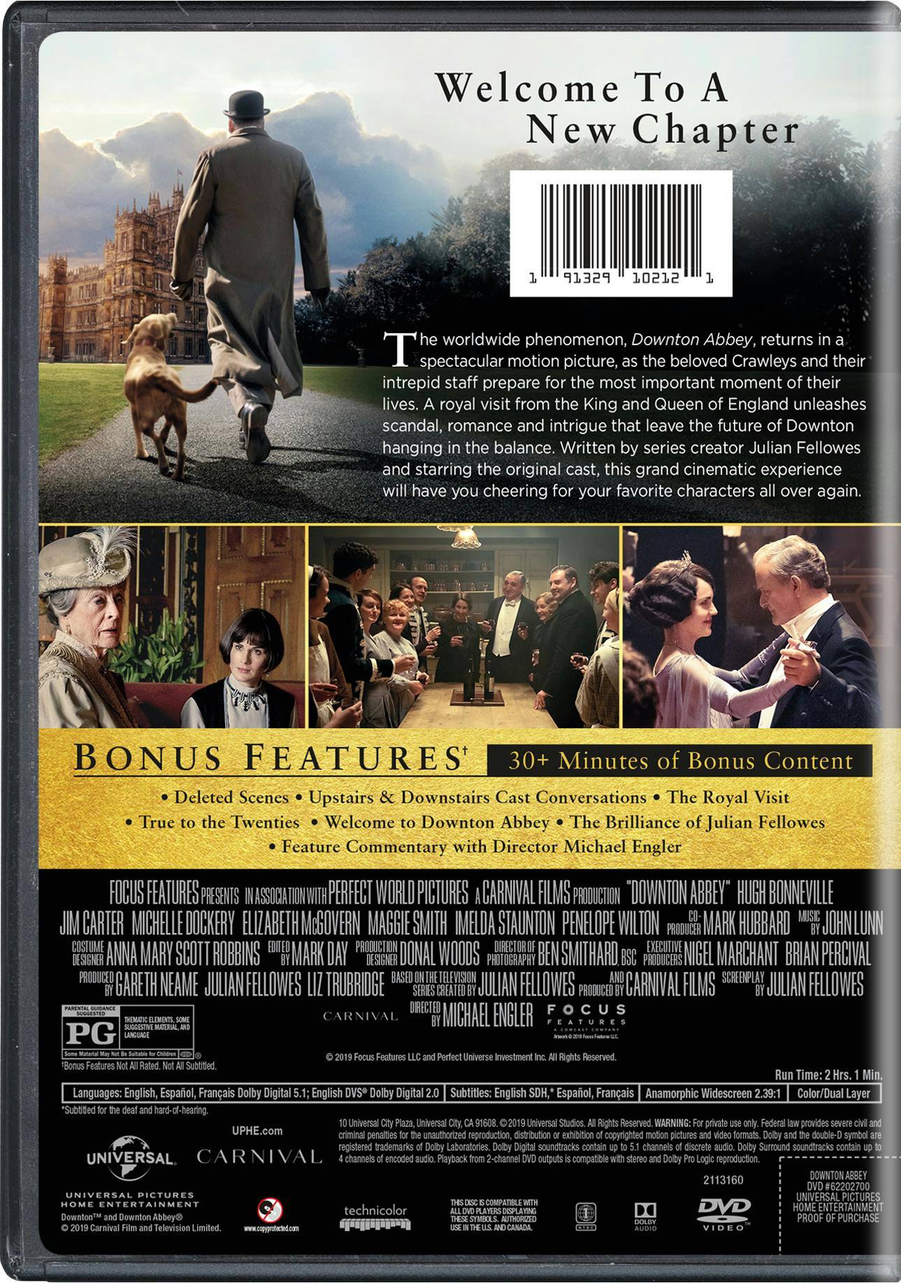 Angle. Downton Abbey: The Movie [DVD].