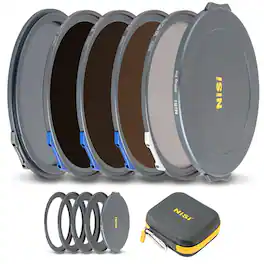 NiSi - JetMag Pro 82MAG Landscape ND Magnetic Filter Kit with 4x Adapter Rings