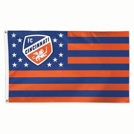 WinCraft - FC Cincinnati 3' x 5' 1-Sided Deluxe Flag - Multicolor