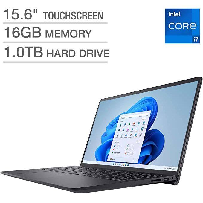 15.6" TOUCHSCREEN  
16GB MEMORY  
1.0TB HARD DRIVE  
intel CORE i7