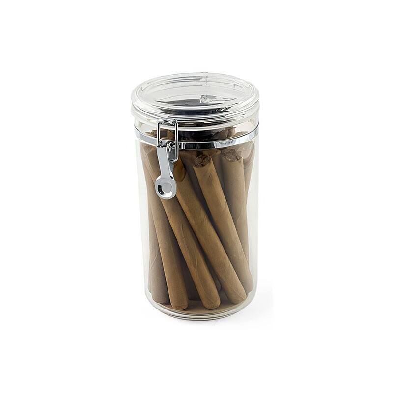 Prestige - Acrylic Cigar Jar Humidors - Transparent Acrylic