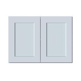 Boyel Living - 33in.W x12in.D x24in.H WALL CABINET Fully assembled Cabinet With Two HDF Doors - Gray