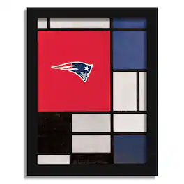 Fan Creations - 12" x 16" Team Composition Framed Fine Art Print - Multicolor