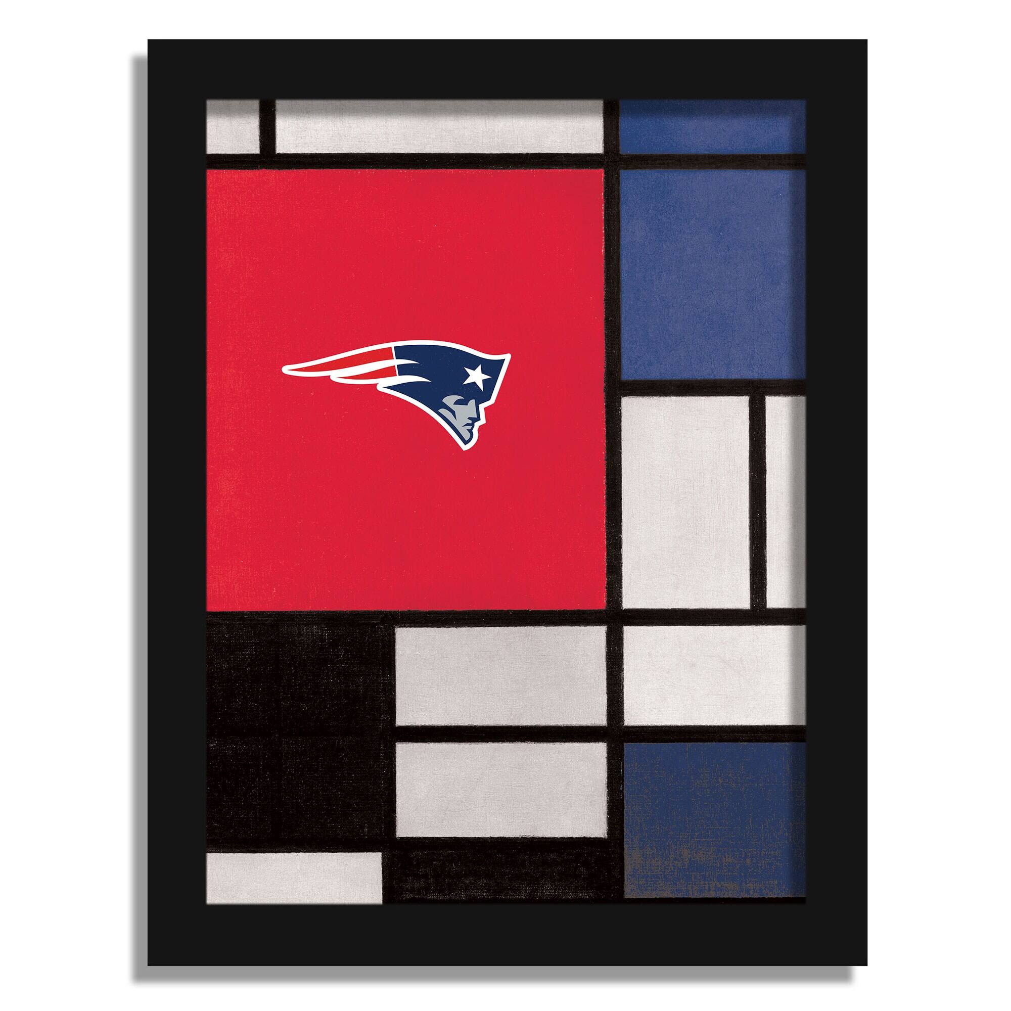 Fan Creations - 12" x 16" Team Composition Framed Fine Art Print - Multicolor