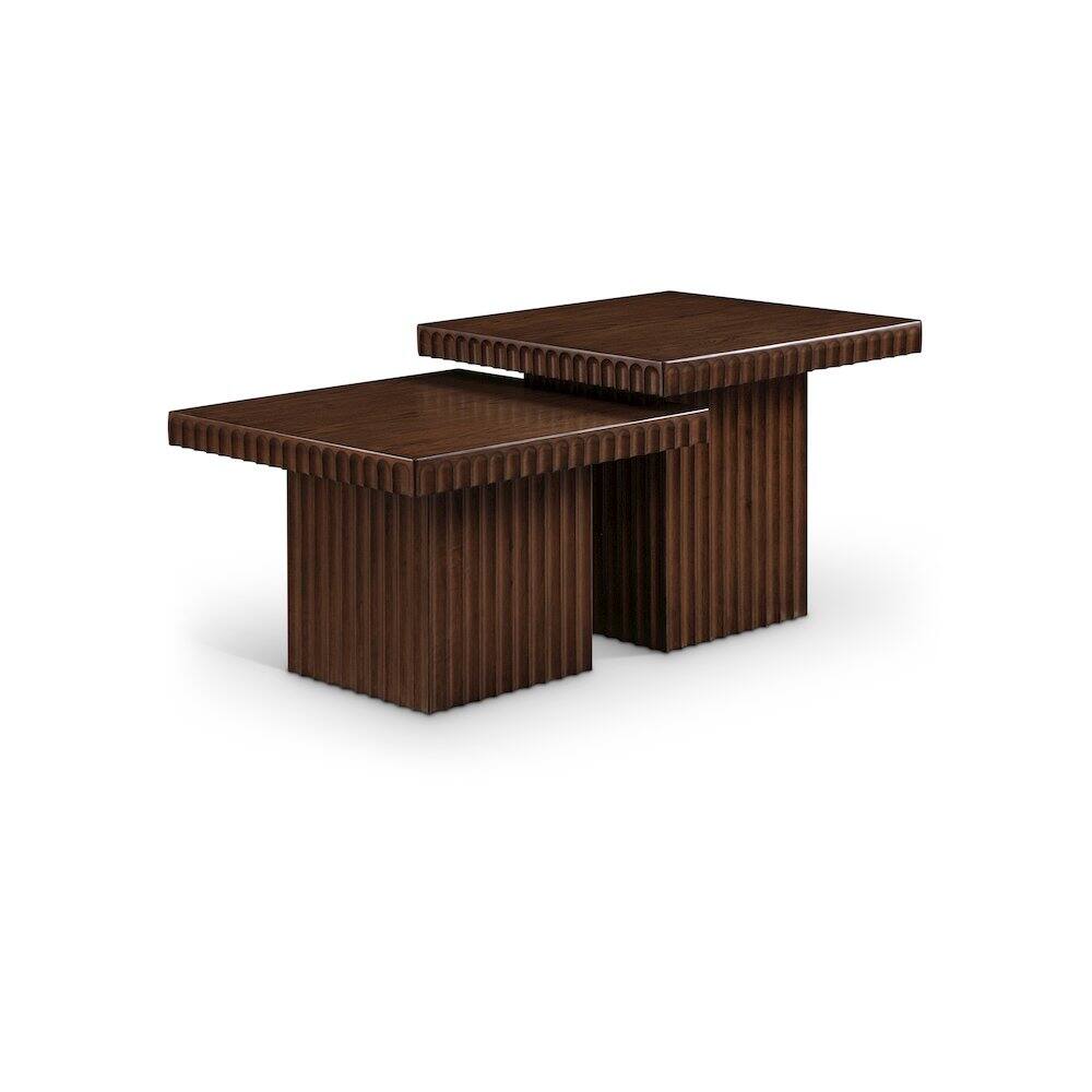 Meridian Furniture - Spencer Oak Veneer Coffee Table - Brown