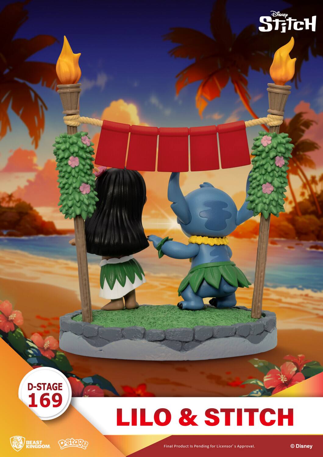Disney STITCH D-STAGE 169 BEAST KINGDOM. Lilo & Stitch Final Product is Pending for Licensor's Approval.

D-STAGE 169

Lilo & Stitch

Final Product is Pending for Licensor's Approval.

© Disney