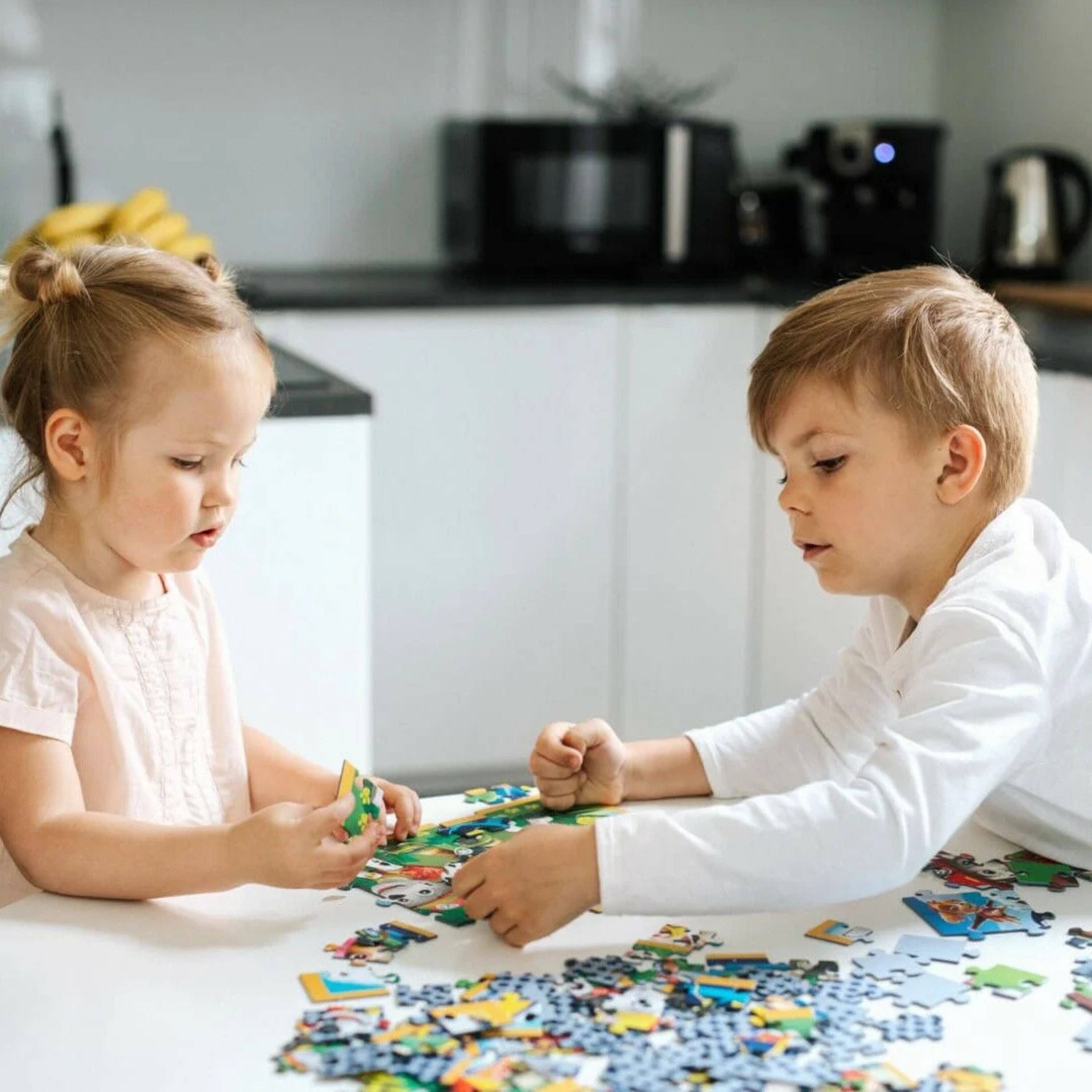Alt View 3. Trefl - Trefl Kids Treflik Family - The Cheerful Crew 100 Piece Puzzle - Multicolor.