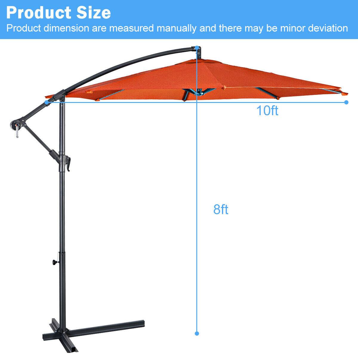 Product Size
Product dimension are measured manually and there may be minor deviation
10ft
8ft