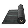 VEVOR - Weed Barrier Landscape Fabric, 3*300FT Heavy Duty Garden Weed Fabric, Woven PP Weed Control Fabric, Driveway Fabric - Black