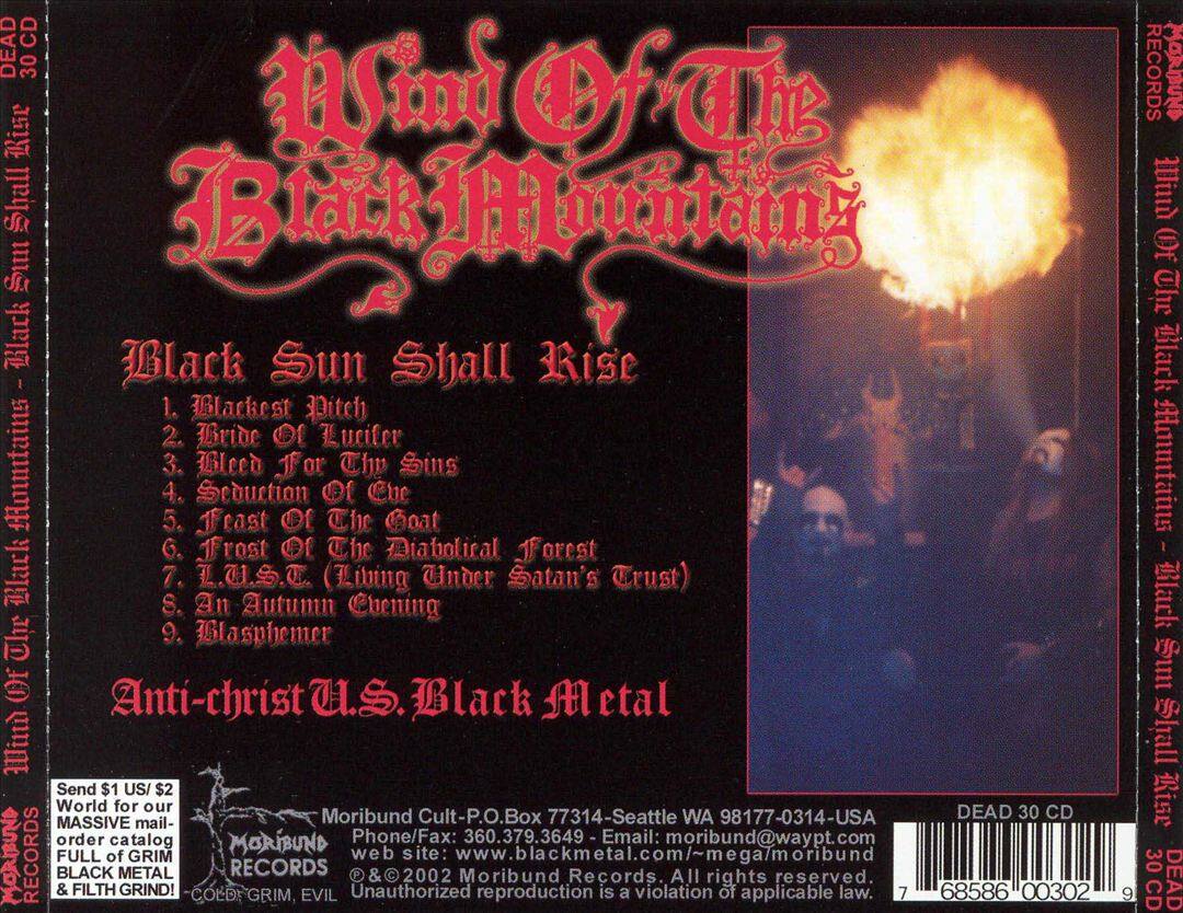 Back. Black Sun Shall Rise [CD].