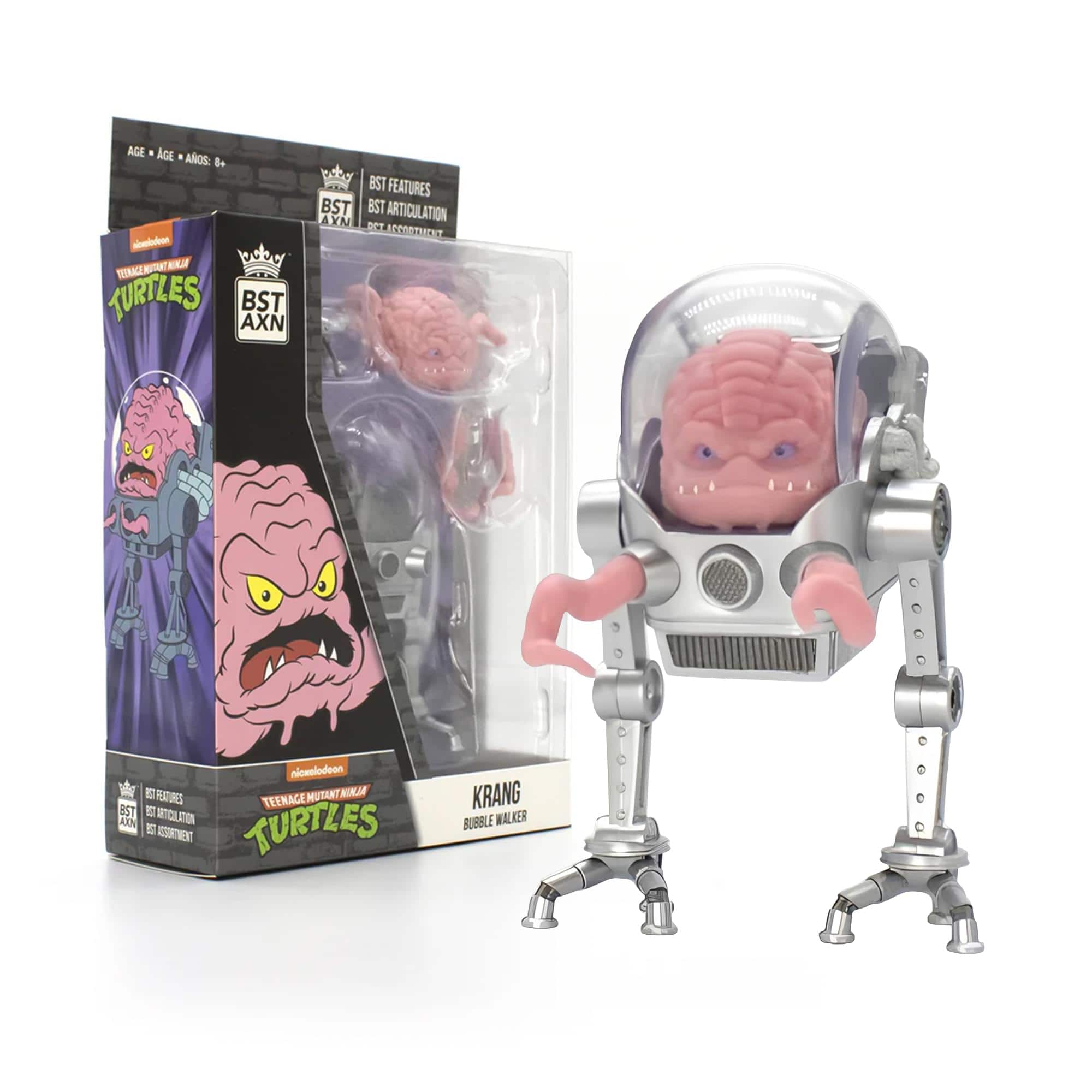 The Loyal Subjects - Teenage Mutant Ninja Turtles BST AXN 5-Inch Figure | Krang Bubble Walker - Pink price history on PriceWatchPro