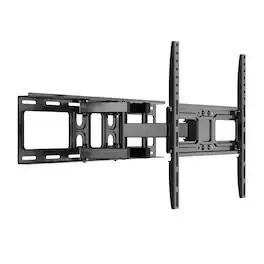 ErgoAV - Motion Mount with Dual Arms for TVs 40" to 55" - Black