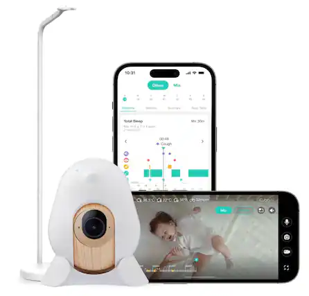 10:31 Oliver Mia 5 1 W TO a 20 W 21 . 20 . 24 Nighttime Daytime Summary Body Temp Total Sleep Mar 18 C Y T / 4 days) 21 21:00-09:00 9hr 30m 00:48 Cough > 7 - 23 D D - 36.5C 22C 50% DO 32mpm CuboAI Mia M GHAM OSAM G6AM