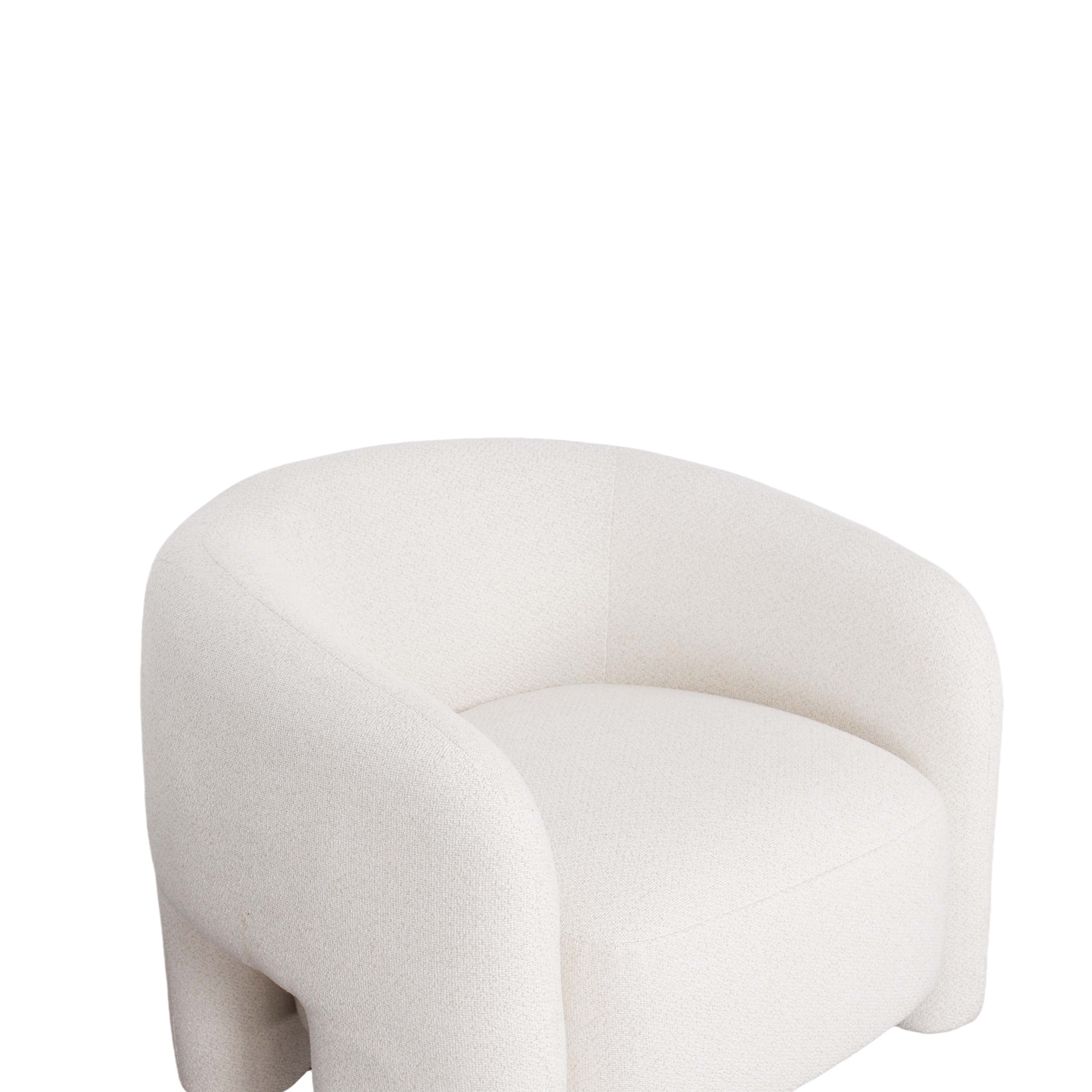 Alt View 3. Manhattan Comfort - Sylvia Modern Glam 3-Piece Sofa Set - Ivory.