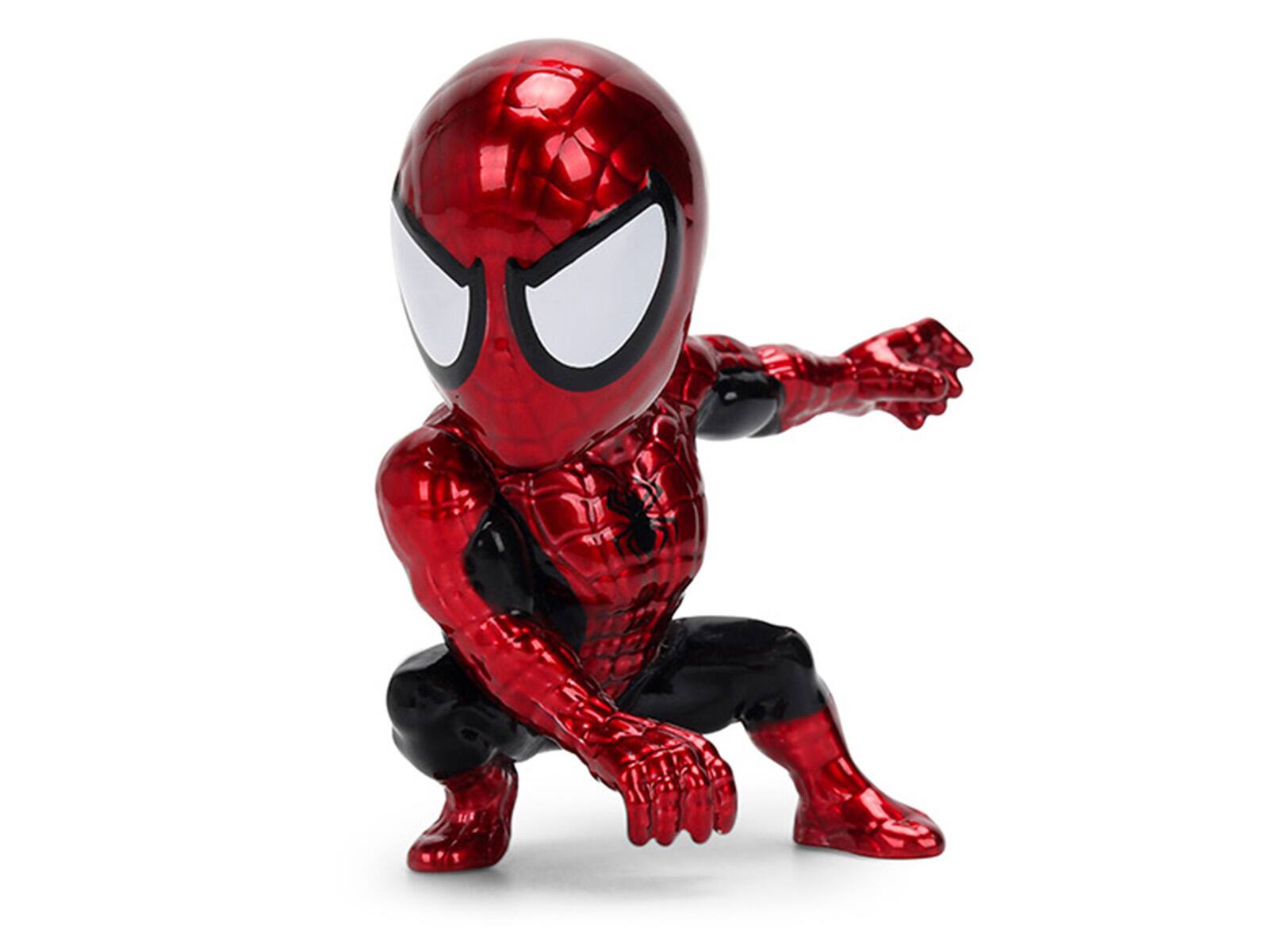 Alt View 4. Jada - Set of 4 Diecast Figures "Spider-Man" Wave 3 "Metalfigs" Series Diecast Models by Jada.